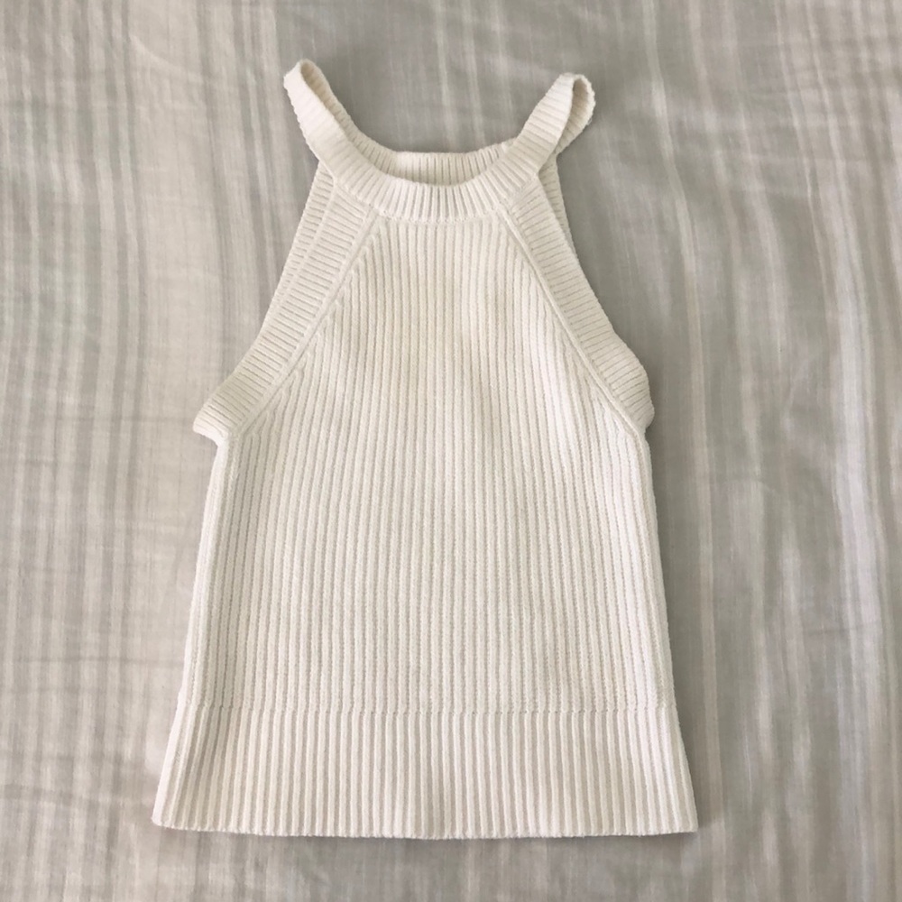 Express Ribbed Cotton Tank